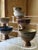 Ceramic Vintage Hand-Crafted Studio Ceramic Chawan Bowls, 1980s, Set of 6 For Sale - Image 7 of 15