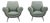 Set of Armchairs by Gigi Radice for Minotti, 1950s For Sale