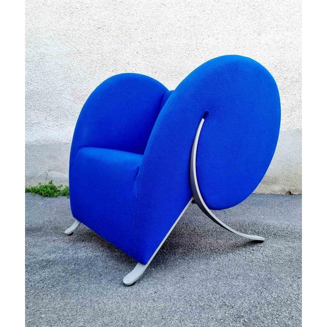 Virgola Armchair by Yaakov Kaufman for Arflex, Italy, 1991 For Sale - Image 15 of 15
