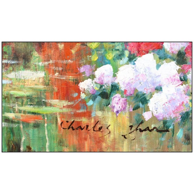 Late 20th Century Hidden Pond, Charles Zhan For Sale - Image 4 of 5