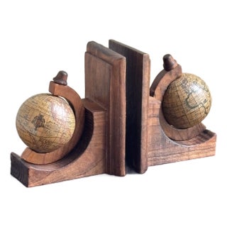 Mid-20th Century Spanish Old World Bookends — A Pair For Sale
