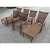 Metal 1970s Faux Metal Bamboo 6 Piece Patio Seating Set For Sale - Image 7 of 11