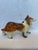 Cinnamon 1940s Lifelike Porcelain Collie Planter For Sale - Image 8 of 12