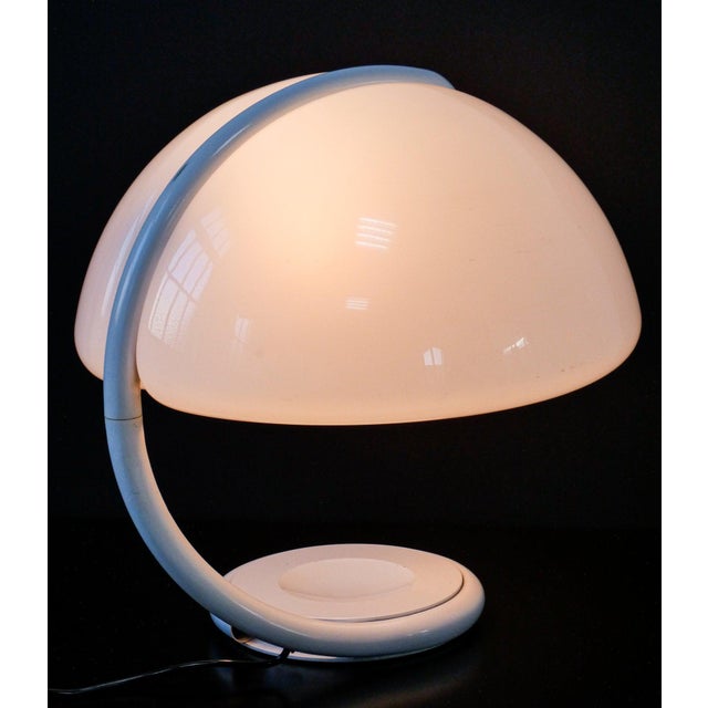 1960s Snake Table Lampby Elio Martinelli, 1965 For Sale - Image 5 of 11