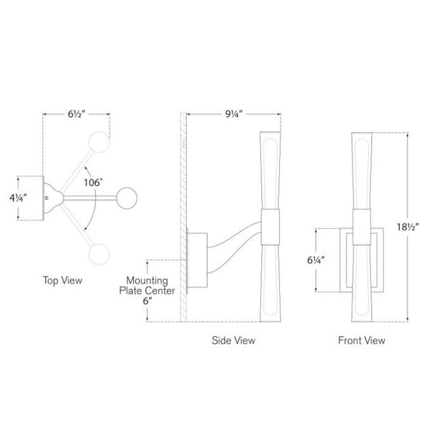 Modern AERIN for Visual Comfort Signature Brenta Single Articulating Sconce in Hand-Rubbed Antique Brass with White Glass For Sale - Image 3 of 3