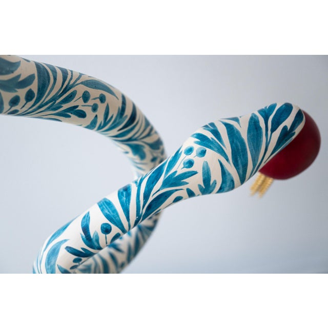 Figurative Snake Sculpture Titled #344 by Artist Paige Barnes Dorsey For Sale - Image 3 of 7