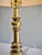 Vintage Brass Neoclassical Hollywood Regency Baluster Table Lamps With Linen Drum Shades - a Pair For Sale - Image 9 of 12