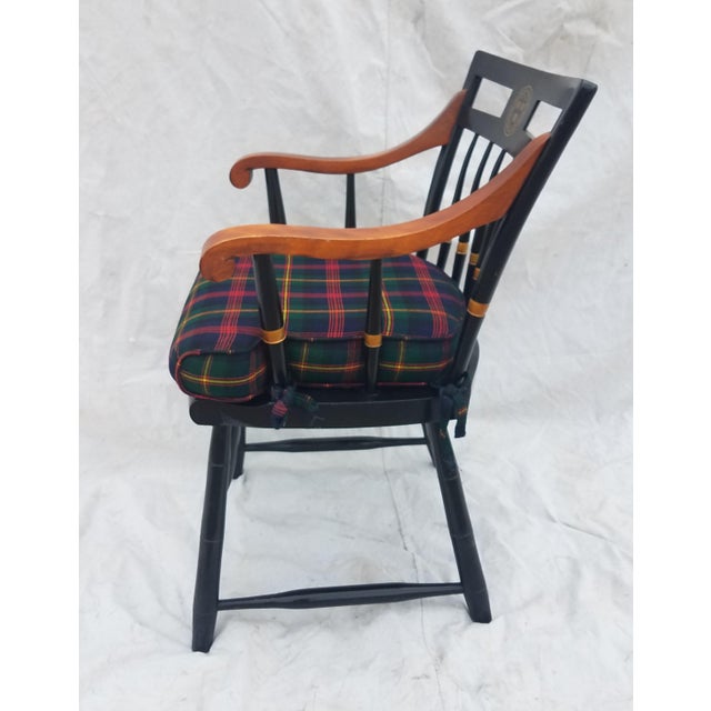 Harvard University Veritas Nichols & Stone Captain's Chair Chairish