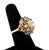 Mid-Century Modern 14k Yellow Gold and Multicolored Gemstone Cluster Ring For Sale - Image 3 of 13