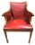Mid 20th Century Vintage Louis XVI Accent Arm Chairs -- a Pair For Sale - Image 4 of 6