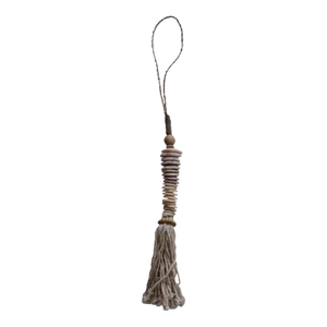 Contemporary Shell Currency Tassel