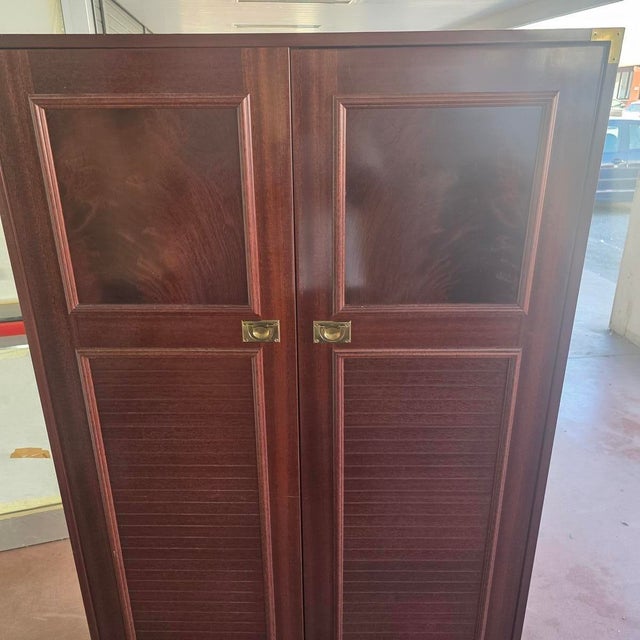 Marine-Style Bedroom Wall Unit For Sale - Image 5 of 12