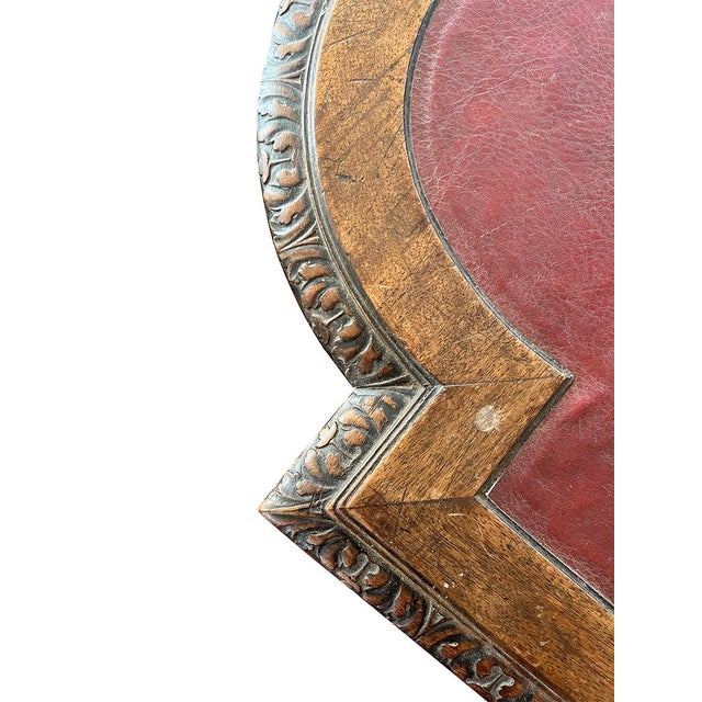 French Antique French Louis XVI-Style Bureau Plat For Sale - Image 3 of 6