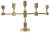 Mid-Century Brass Candleholder from Gusum Metall Slöjd For Sale