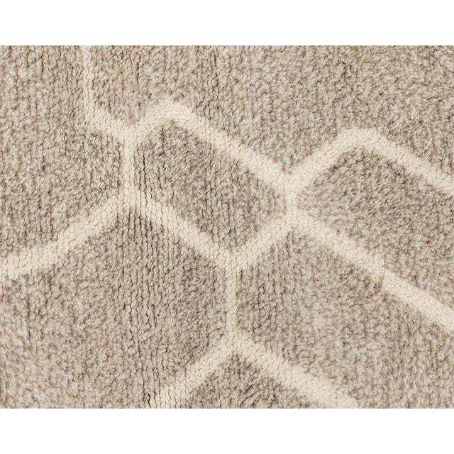 Hand-Knotted Wool Premium Rug by Azele Studio For Sale - Image 4 of 10