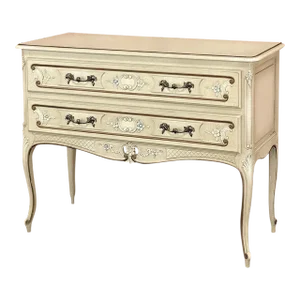 Vintage French Provincial Painted Commode
