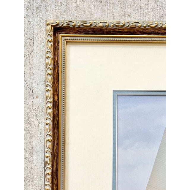 Glass John Mecray “Westward Leading Britannia…” Framed, Matted & Signed Print For Sale - Image 7 of 10