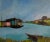 Oil on panel, River Landscape, D'Accardi, 20th century A charming painting with bright tones, depicting a glimpse of a...