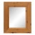 Contemporary Molded Pine Framed Beveled Mirror For Sale