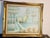 Vintage Impressionist Pastel Cottage Oil Painting in Ornate Gold Frame For Sale - Image 6 of 12