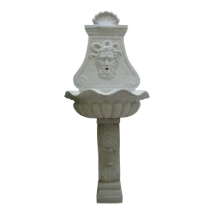 Vintage Italian Marble Wall Fountain