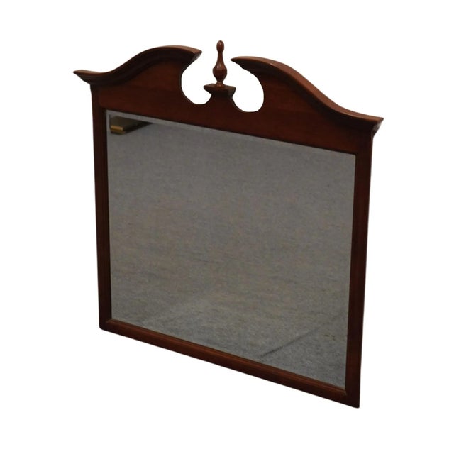 UNIVERSAL FURNITURE Cherry Traditional Style 49" Pediment Dresser / Wall Mirror 690-446 48.25" High 49.25" Wide 2.5" Deep...