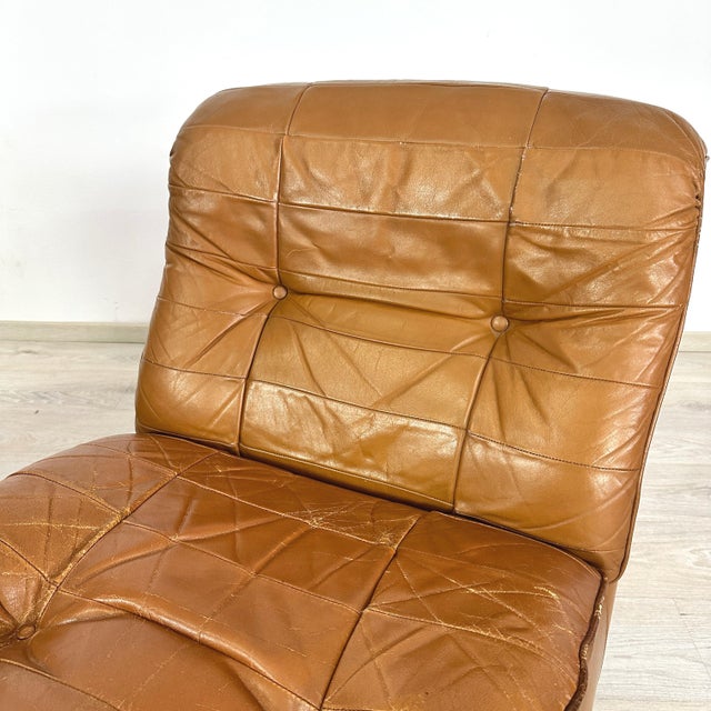 Italian Lounge Chairs - A Pair For Sale - Image 11 of 12