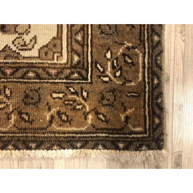 1960s Turkish Handmade Vintage Rug- 3′5″ × 5′10″ For Sale - Image 5 of 11
