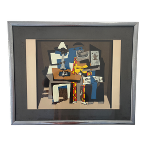 1960s Old Picasso Print - Framed