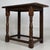 19th Century Antique English Georgian Style Oak Side Table For Sale - Image 4 of 11