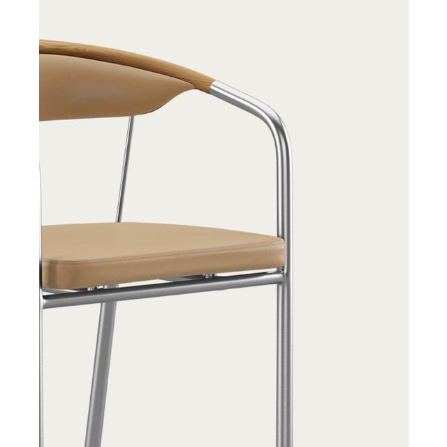 Chairman Chair in Oak with Upholstery in Sand by Henrik Tengler for One Collection For Sale - Image 6 of 15