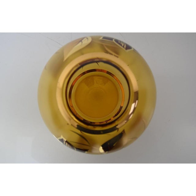 Glass Vase, Czechoslovakia, 1970s For Sale - Image 10 of 14