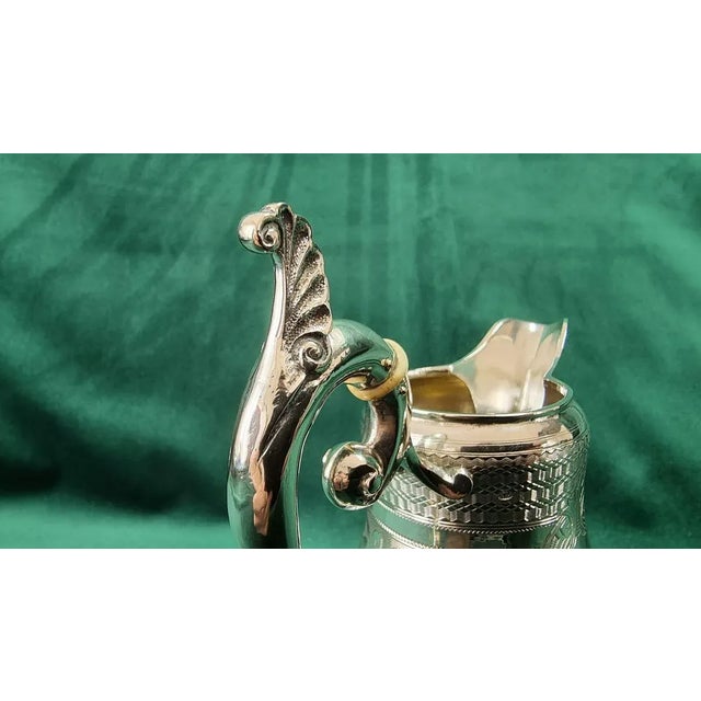 Silver Cream Can by Theodor Dörr, 1800s For Sale - Image 12 of 14