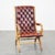 English Chesterfield Armchair in Cowhide Leather For Sale - Image 11 of 11