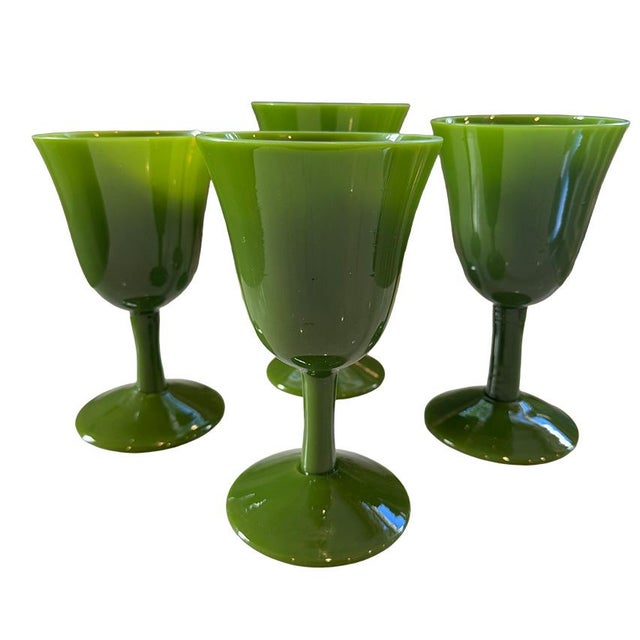 Rare find! I've not personally seen this color before and research shows they are very few around. This striking set of...