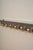 Antique Victorian Coat Rack with Cast Brass and Ceramic Hooks, 1880 For Sale - Image 4 of 16