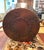 Rustic Riveted Copper Metal Side Table Stool For Sale - Image 3 of 6
