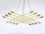 Austrian Brass Chandelier from Rupert Nikoll, 1950s For Sale - Image 3 of 11