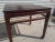 Henredon Henredon Walnut Ming Style Side Table For Sale - Image 4 of 7