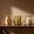 Modern Dried Leaf Glass Candle Holder 8"H For Sale - Image 3 of 3