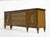 Mid Century French Provincial-Style Burlwood Lowboy Dresser by Hellam Furniture Company Pennsylvania For Sale - Image 4 of 17