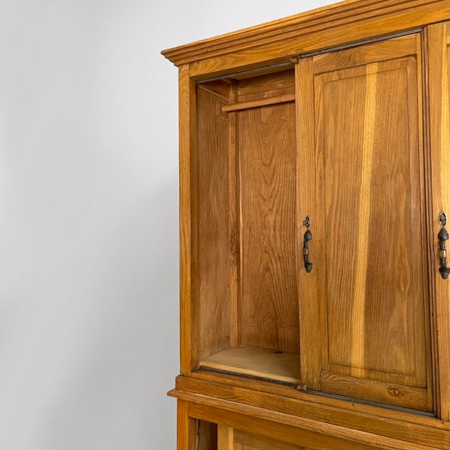 Art Nouveau Italian Sideboard in Wood, 1920s For Sale - Image 4 of 18