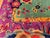 Vintage Art Deco Chinese Rug, Hand-Knotted Wool, Floral Motif, Turquoise & Purple, 9x12 For Sale - Image 15 of 18