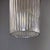 Mid-Century Modern Italian Golden Plastic and Fluted Glass Ceiling Lamp, 1950s For Sale - Image 13 of 14