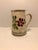 Circa 19th Century Antique Milk Pitcher From Sélestat, Alsace, France with Flower Motif Aprox. dimensions: 6½"H Condition:...