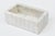 Contemporary White and Gray Marble Box, 1990's For Sale - Image 3 of 12