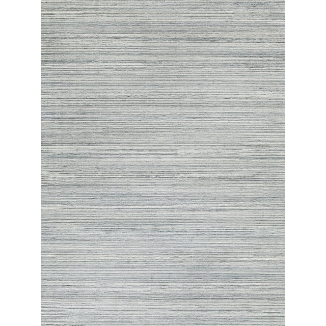 Exquisite Rugs Rossini Handmade Nylon & PET Yarn Ivory/Gray Rug-12'X15' For Sale
