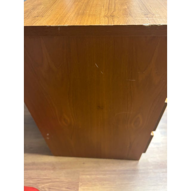 Wood Vintage Danish Modern Teak 6-Drawer Dresser For Sale - Image 7 of 12