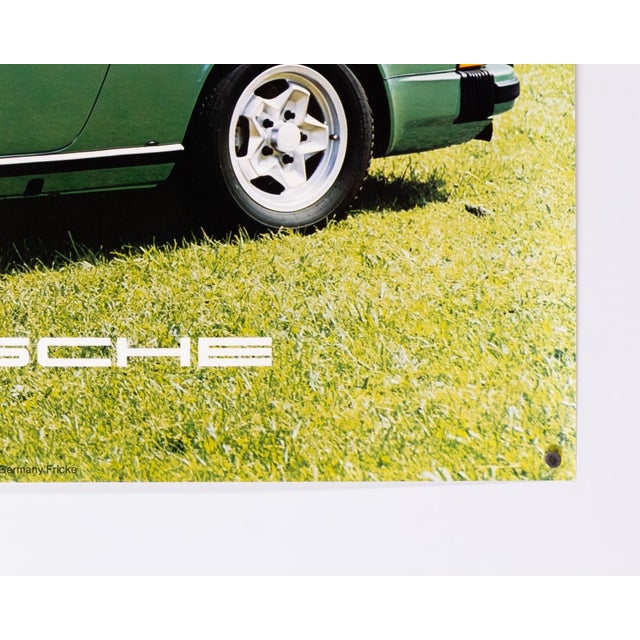 Forest Green Vintage Advertising Poster, 1970s For Sale - Image 8 of 9