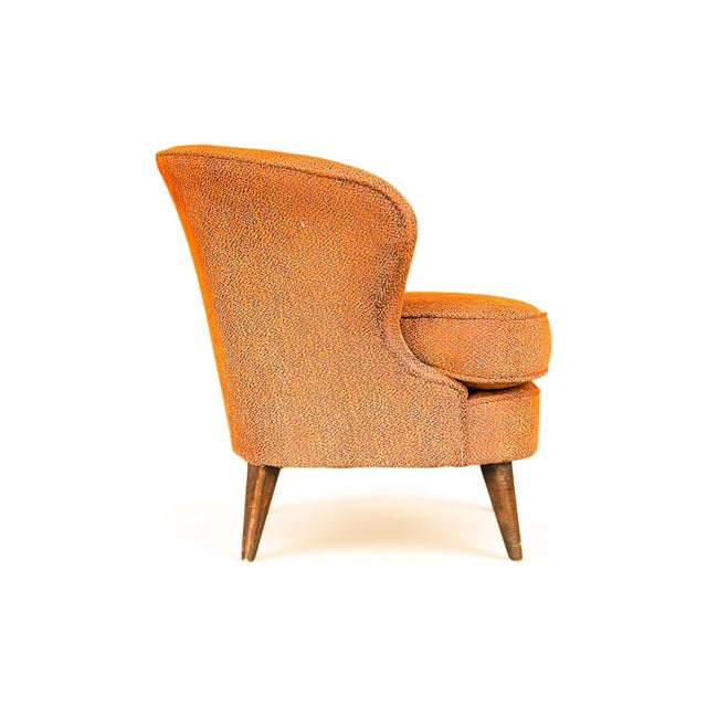 “Concha” Sofa in Hardwood & Chenille, Joaquim Tenreiro, 1960s For Sale - Image 9 of 13